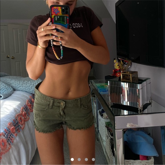 BDG Pants - BDG urban Outfitters Mary green denim shorts